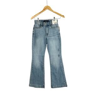 Aeropostale HIgh Rise Flare Jeans Stretch 000S Light Wash Stretch Festival NWT